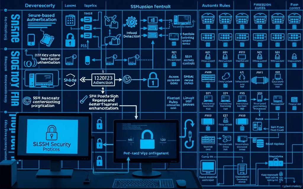 SSH security enhancements diagram