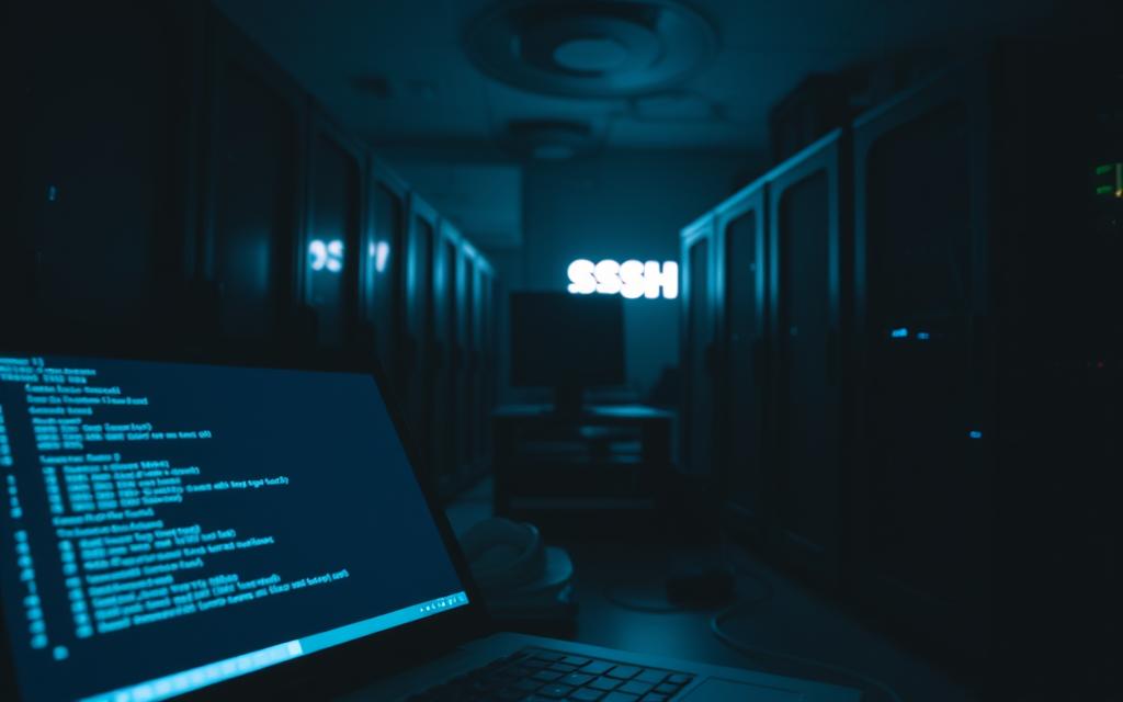 how to ssh into a computer on a different network