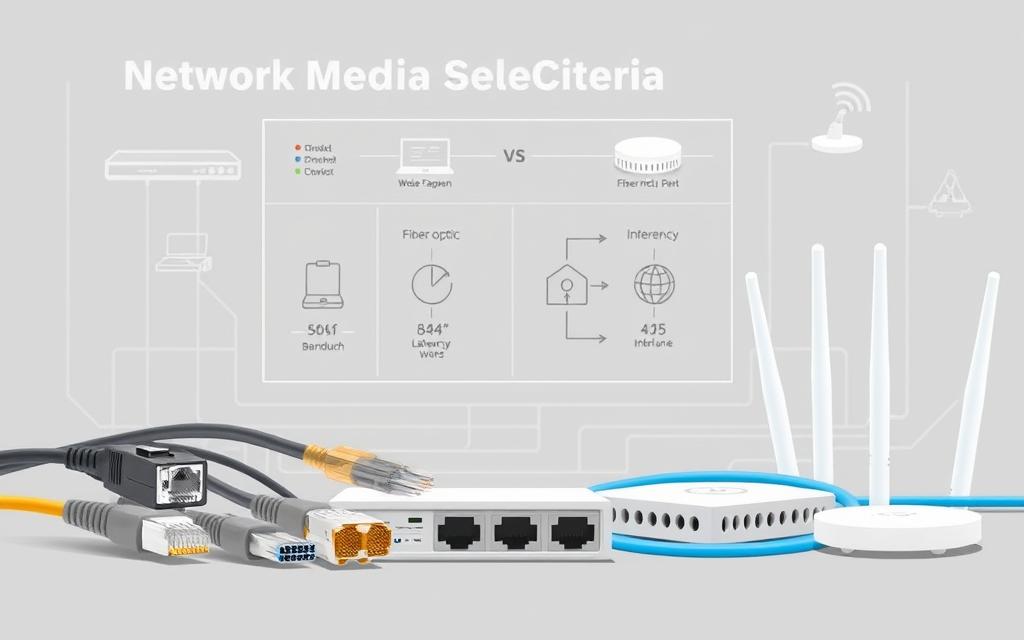 network media selection criteria
