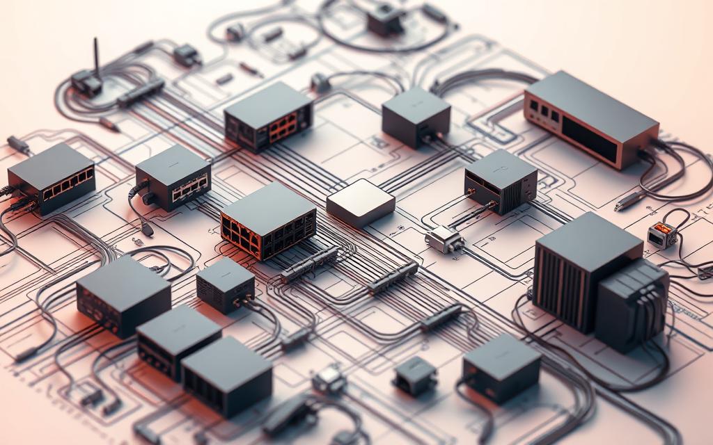 wired network infrastructure types
